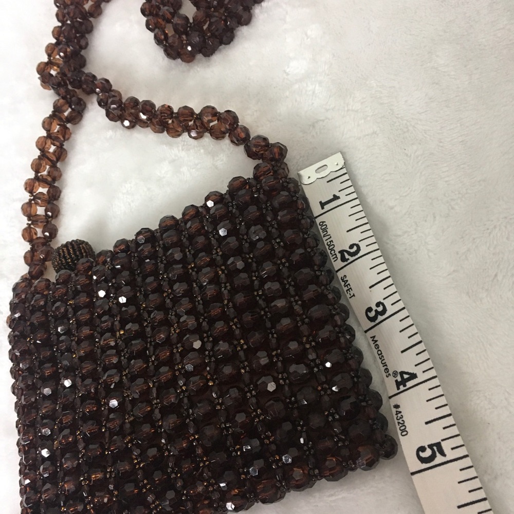 Beaded Small Purse Bag Vintage Great Condition - Picture 5 of 8